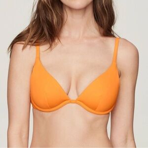 NWT Cuup The Plunge Bikini Top NECTAR Underwire Swimsuit Size 9 in cuup size